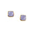 Square Studs - Gold