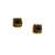 Square Studs - Gold