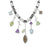 7 Stick Edge Necklace - Smoky Quartz