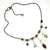 5 Stick Edge Necklace - Smoky Quartz