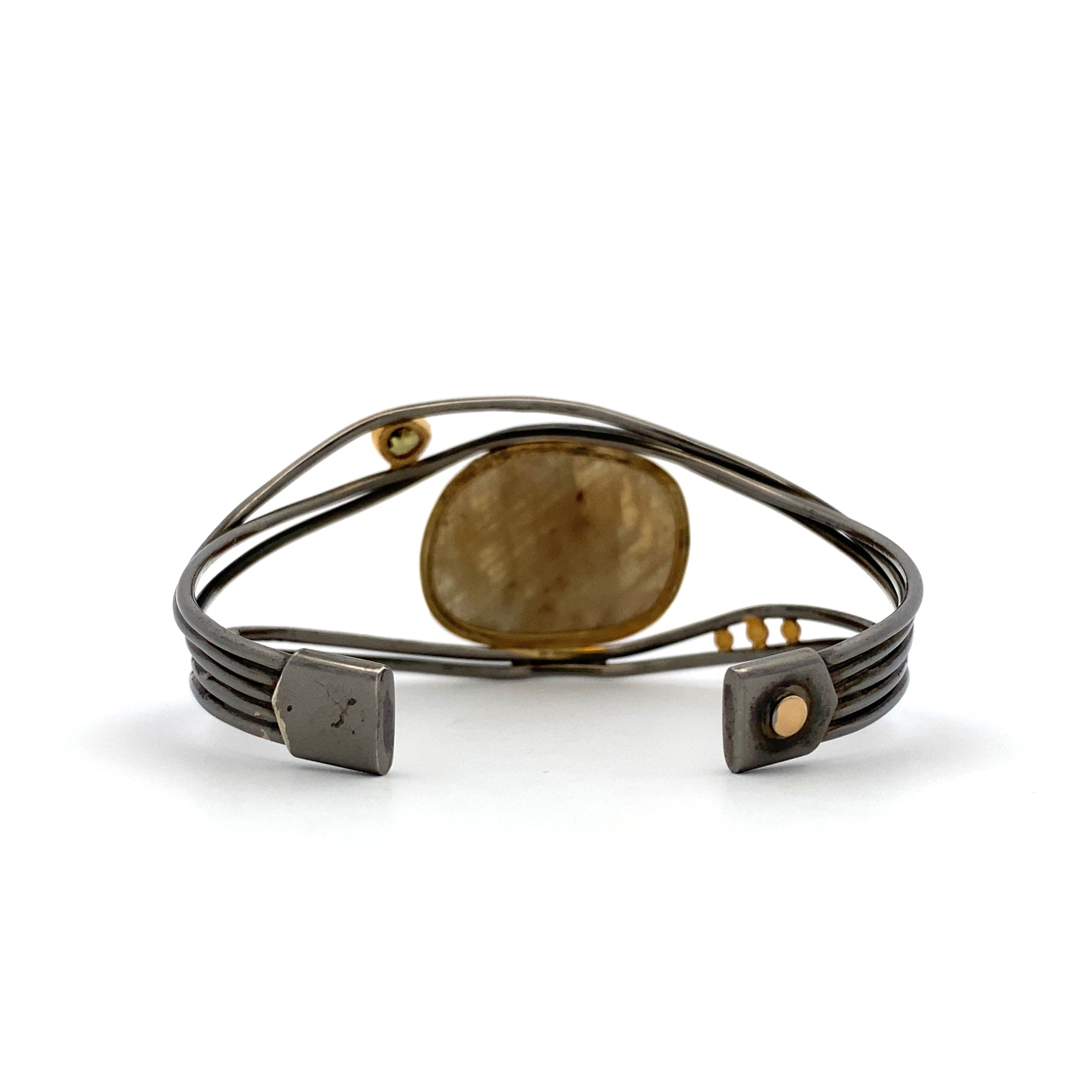 Champagne Sapphire Cuff