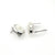 Silver Baroque Pearl Post Earrings