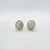 14k Baroque Pearl Post Earrings