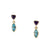 18k Vermeil Tiny Petal Earrings